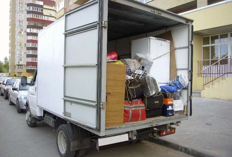 Заказ грузовой машины для транспортировки мебели : Коробки, Личные вещи, Шкаф из Невинномысска в Железнодорожную