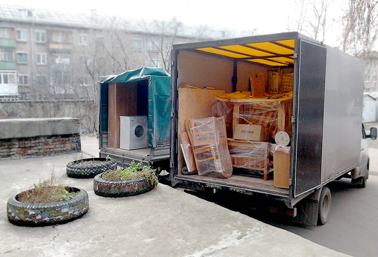 Доставка вещей : Личные вещи Коробки Кровать Шкаф стиральную машину из Перми в Славянский