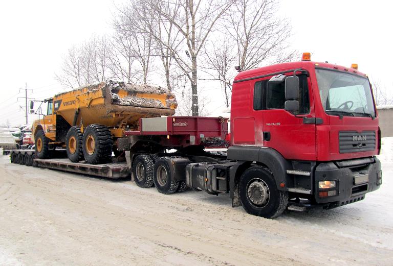 Отправить грузовик  из Сургута в Красноярск